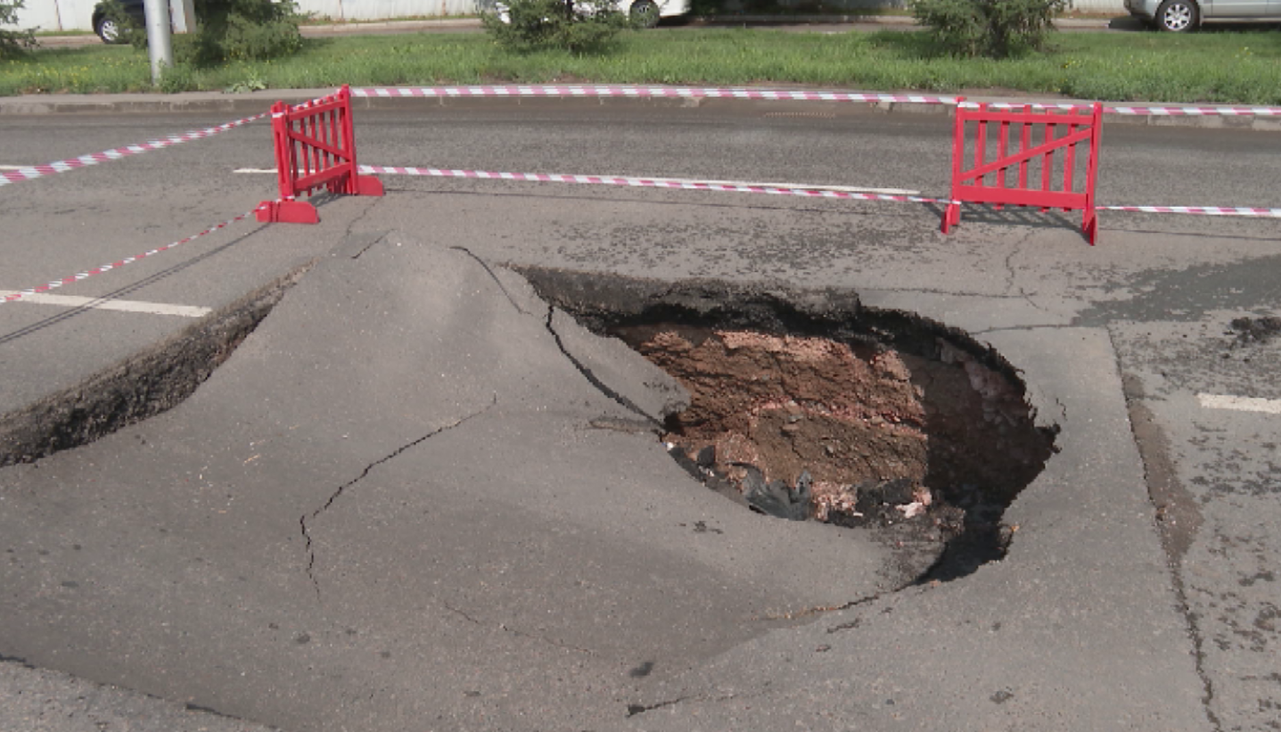 Ночной ливень снова подмочил репутацию красноярской инфраструктуры
