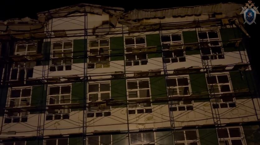 Пожар в недостроенной школе в станице Тбилисской потушили