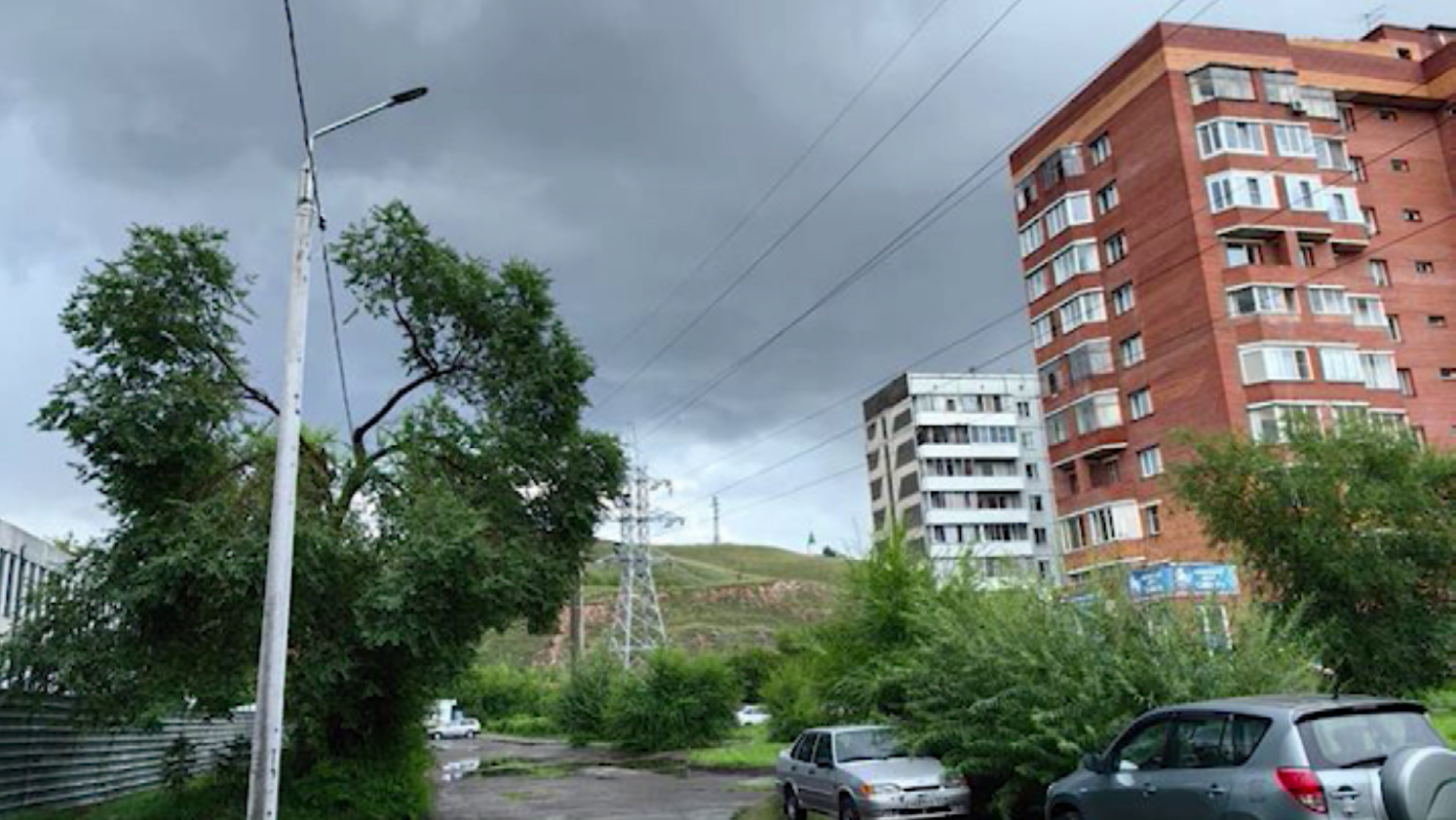 На улице Глинки и Северном шоссе в Красноярске появилось новое освещение