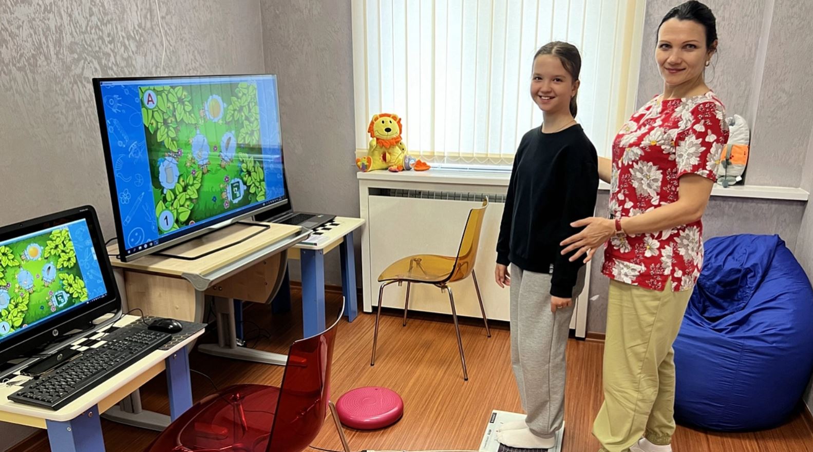 В Новом Уренгое появился тренажер, помогающий детям с гиперактивностью