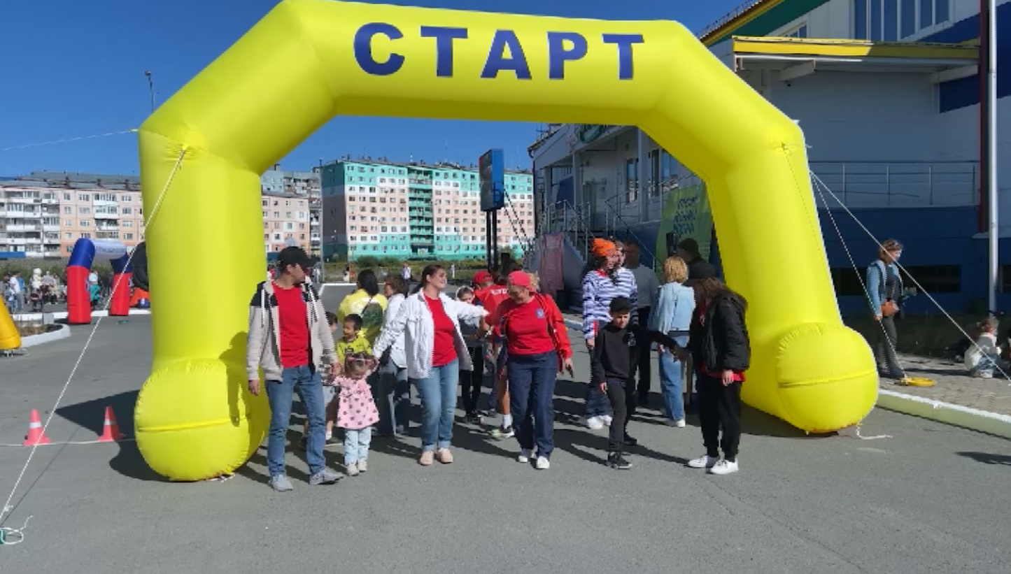 День физкультурника отметили в Дудинке