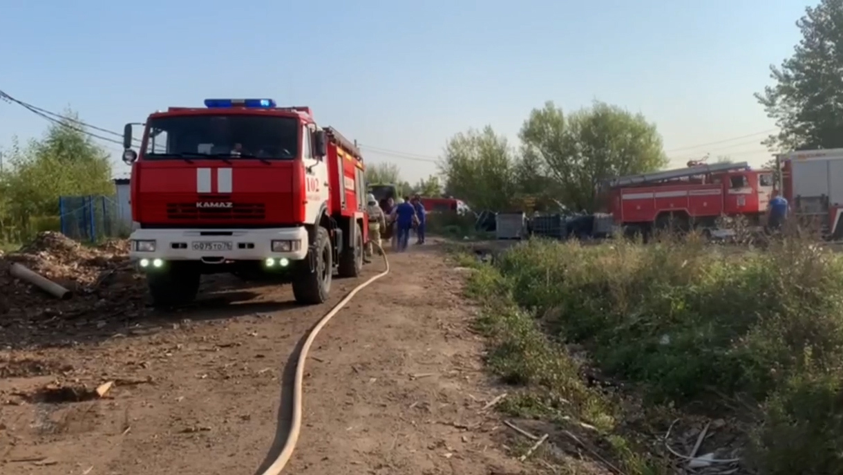 Один человек пострадал в результате пожара в Ярославле