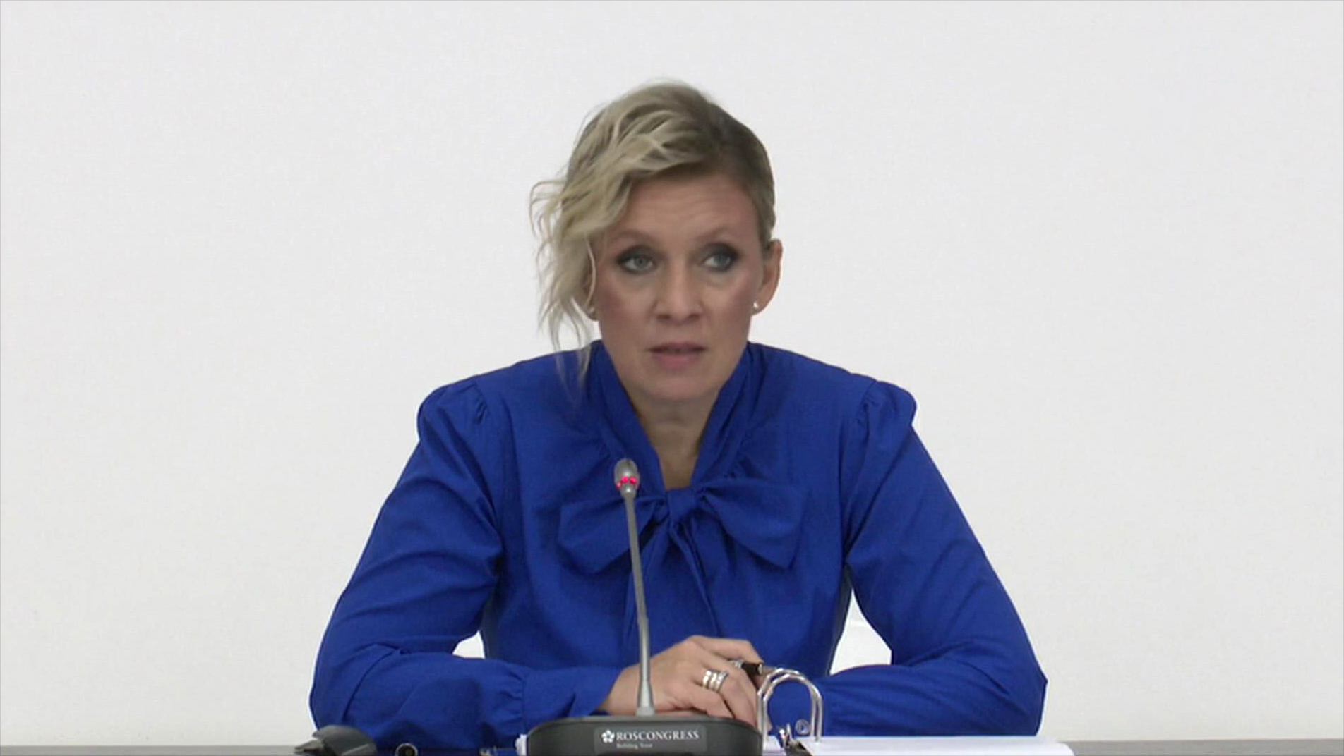 Захарова назвала Блинкена подлецом