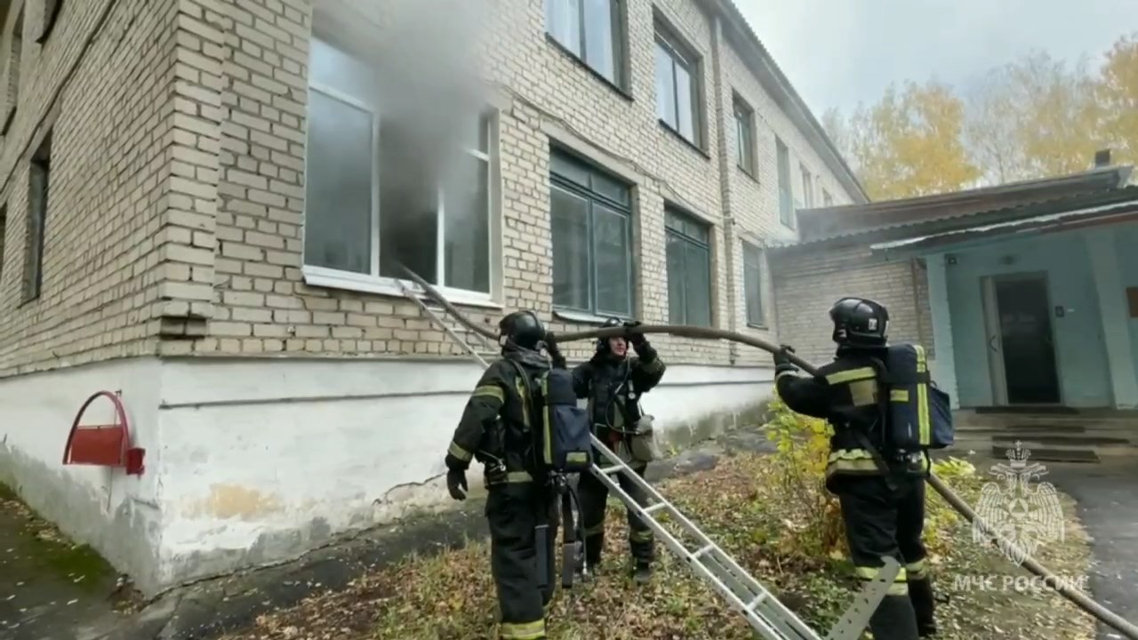 При пожаре в детском саду Коврова эвакуировали 112 детей