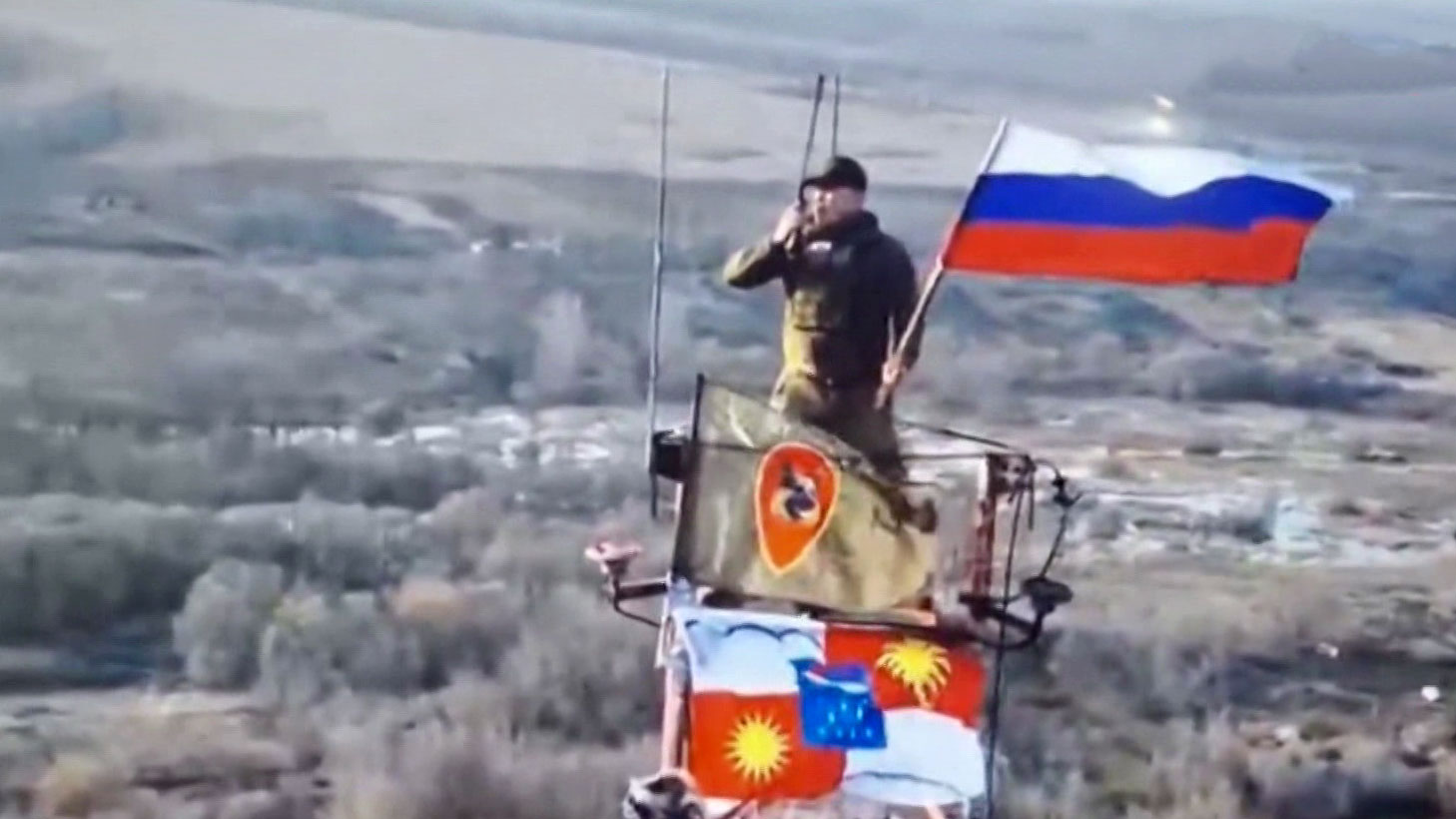 Поднявший триколор на телевышке боец Заря: не верю, что я это сделал