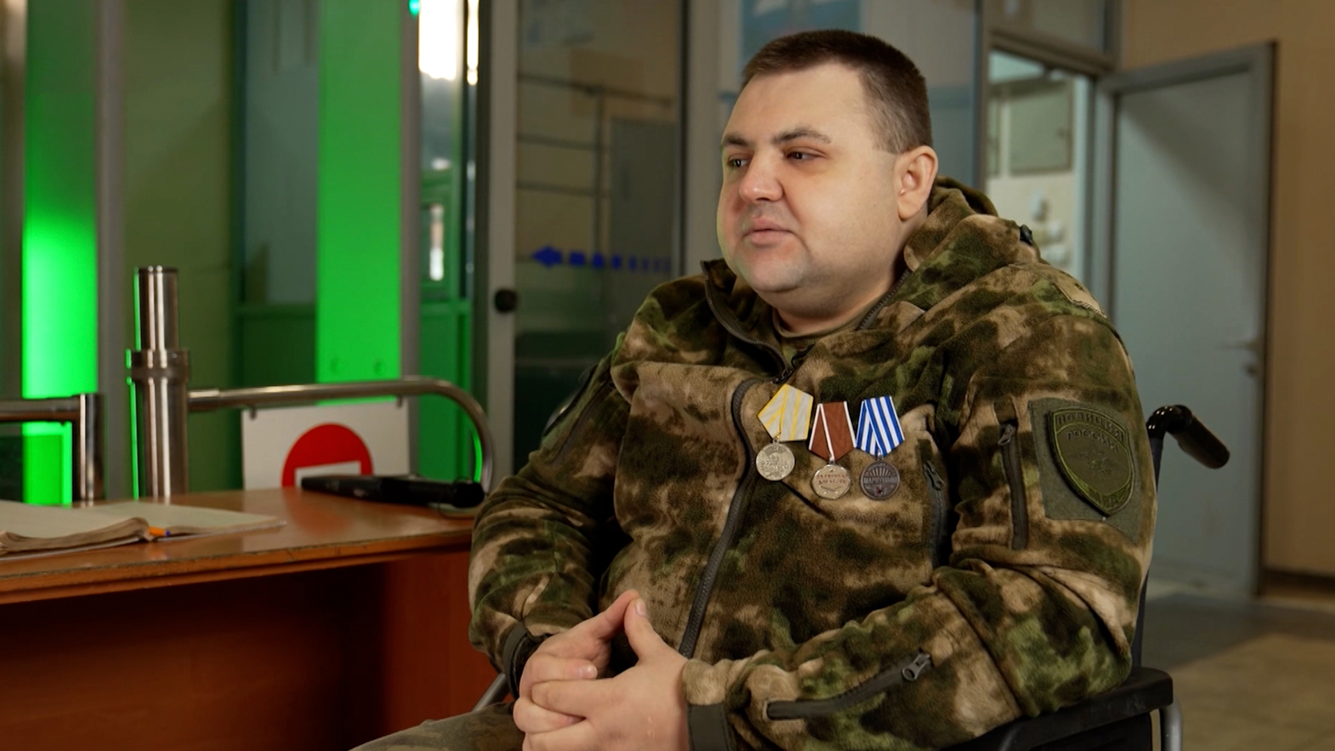 Сотрудник МВД по ДНР Станицкий: во время получения ранения я думал о дочери