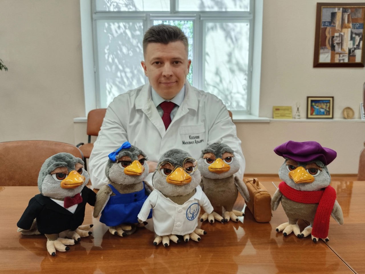 Птица Кукуха стала талисманом психиатрической службы Челябинской области
