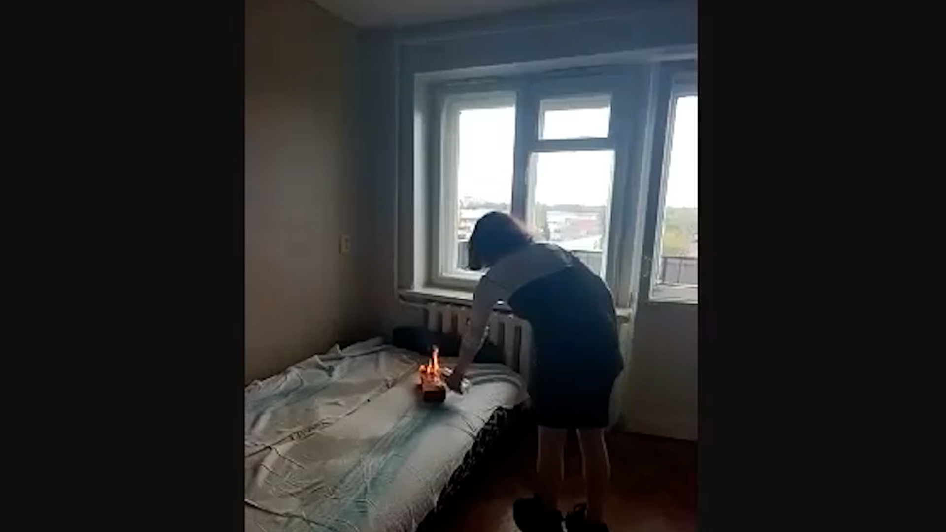 Девушка в Татарстане подожгла квартиру, снимая модное видео