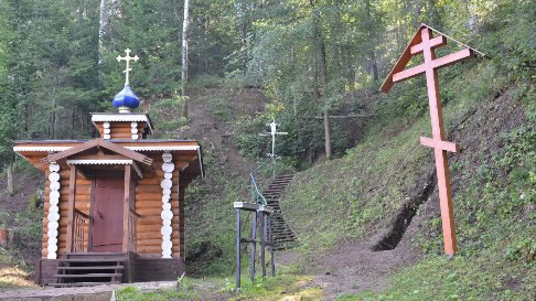 На Гляденовской горе под Пермью сгорела часовня Трифона Вятского