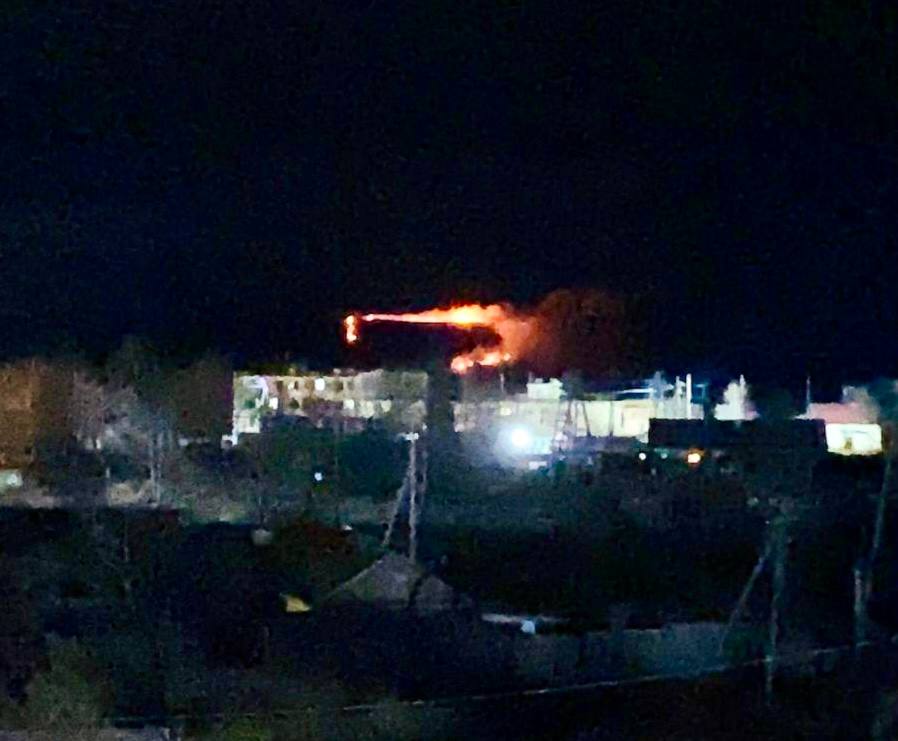 В Магаданской области горит остров Недоразумения