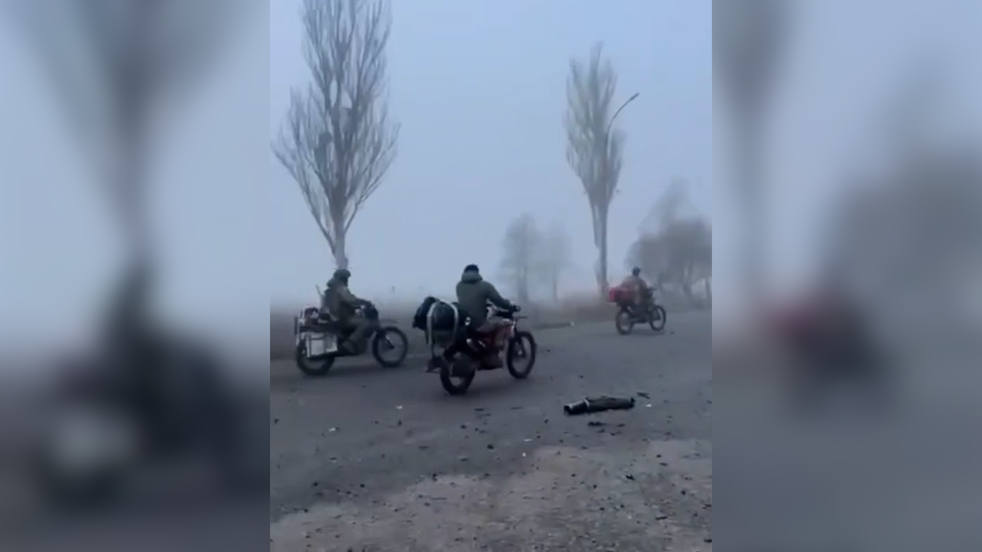 Российские военные зашли в Красноармейск под прикрытием тумана