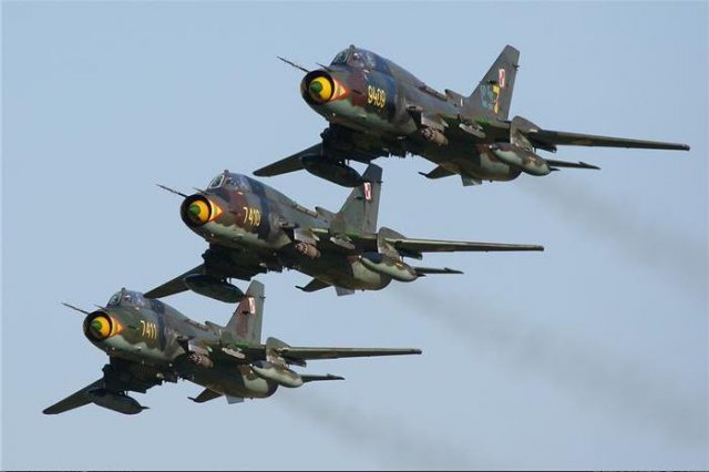 ВВС Польши сняли с вооружения истребители-бомбардировщики Су-22