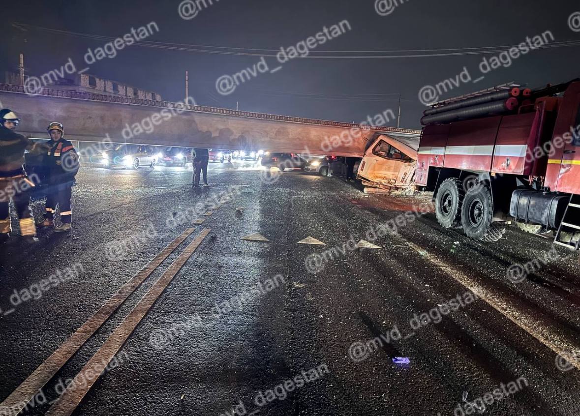 МВД Дагестана опровергло сообщения об обрушении моста под Махачкалой