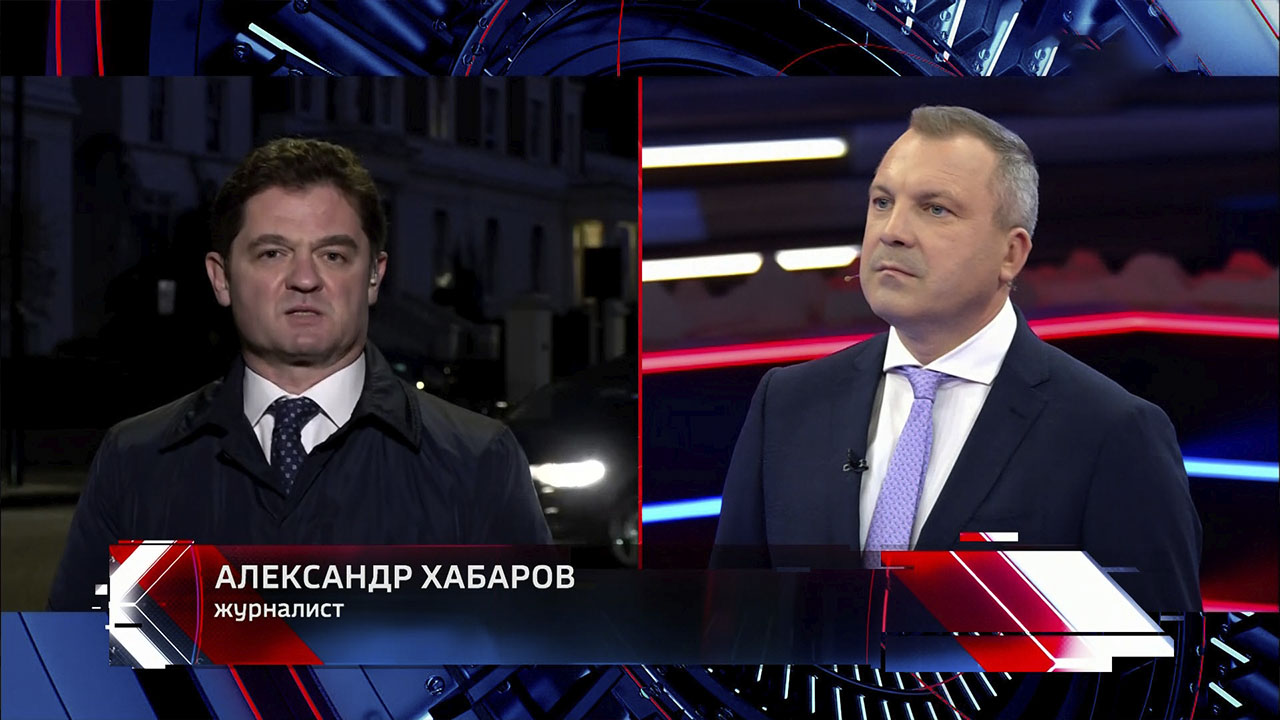 Журналист Хабаров сказал, что завидует иностранным коллегам на "Итогах года"