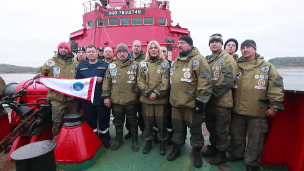 Российские подводники установили рекорд погружения в Заполярье