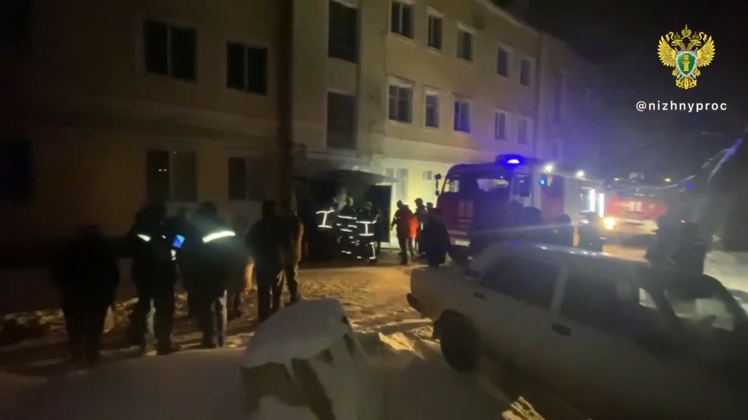 Хлопок произошел в подвале многоквартирного дома в Нижнем Новгороде
