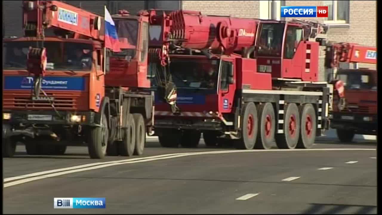 В Москве открывается движение по Звенигородскому путепроводу