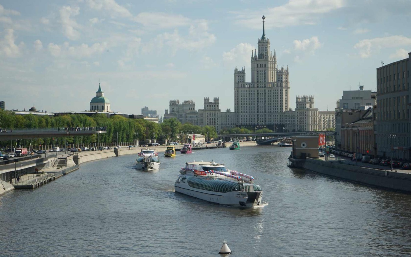 В Москве официально открыта летняя речная навигация