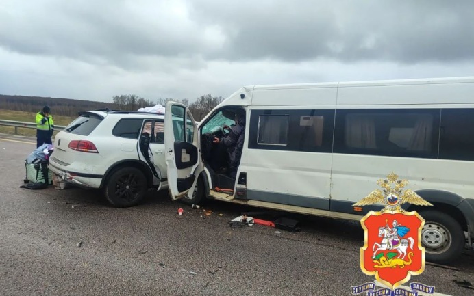 В Подмосковье в ДТП с автобусом Fiat пострадали пять человек