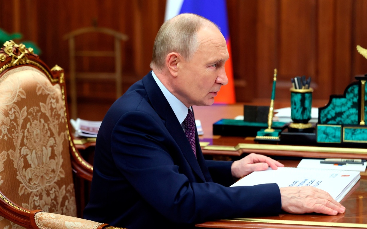 Путин на совещании Совбеза РФ прокомментировал атаку Киева на Ростовскую область