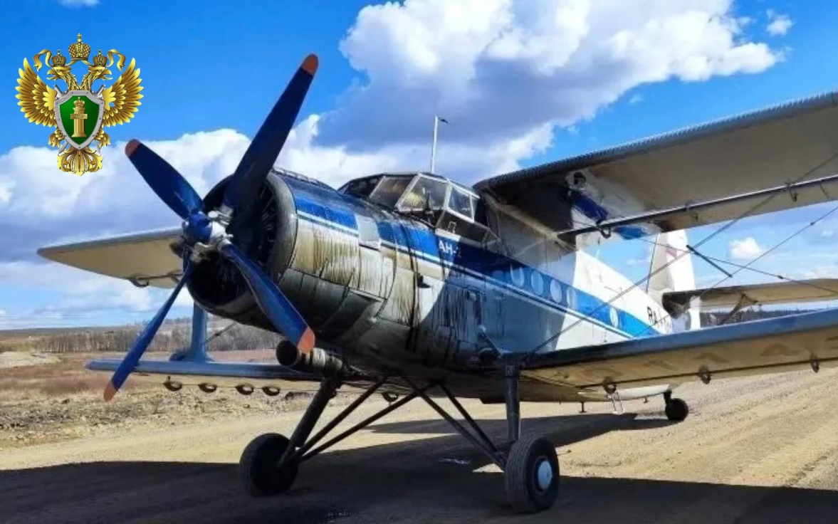 В Бурятии Ан-2 приземлился на шоссе