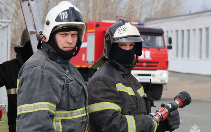 Приют для собак загорелся в Перми