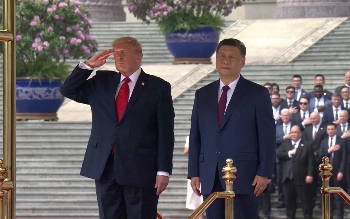 Трамп считает, что его приняли в Китае лучше, чем Путина