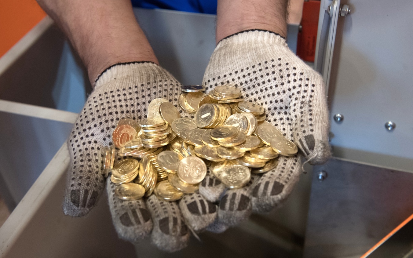 В России во время "Монетной недели" вернули в оборот 252 млн рублей
