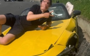 На юношу, устроившего ДТП на Mercedes в Нижнем Новгороде, составлено 4 протокола