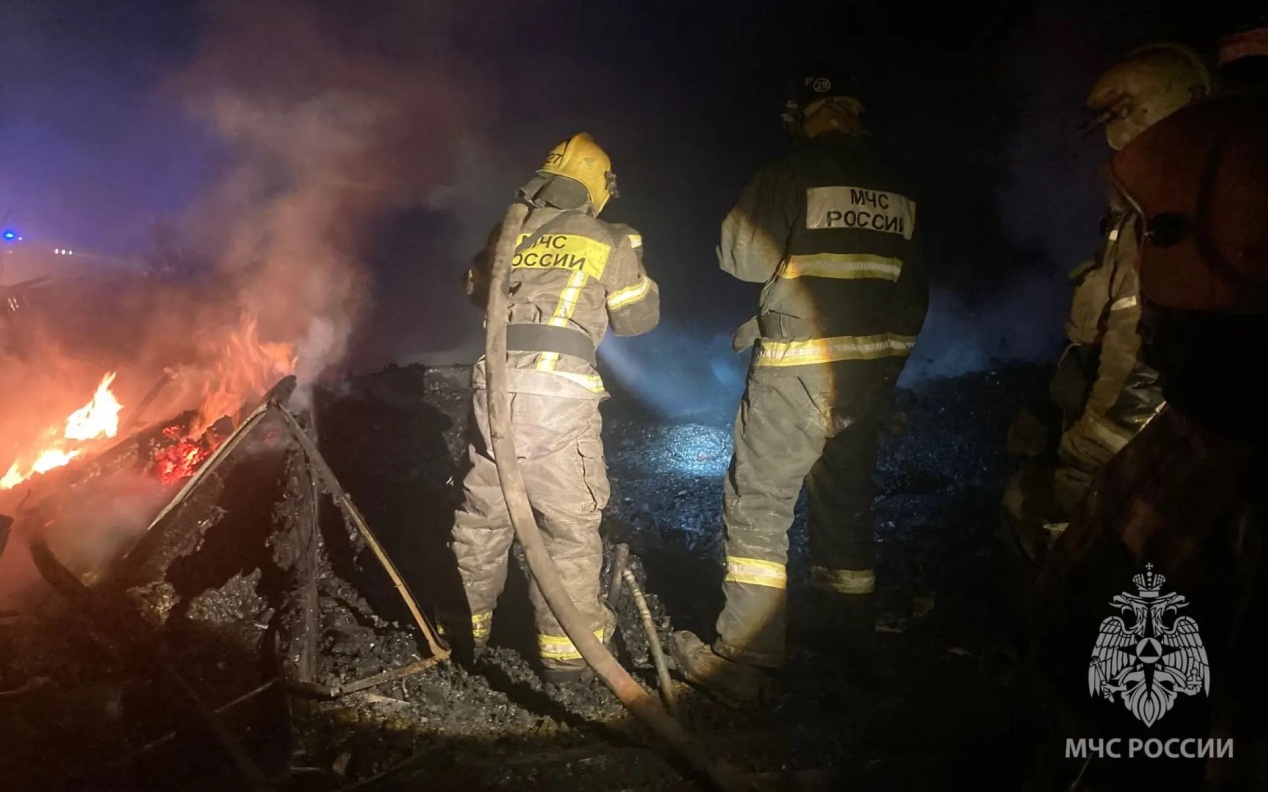 Два человека погибли в результате пожара в СНТ Красноярского края