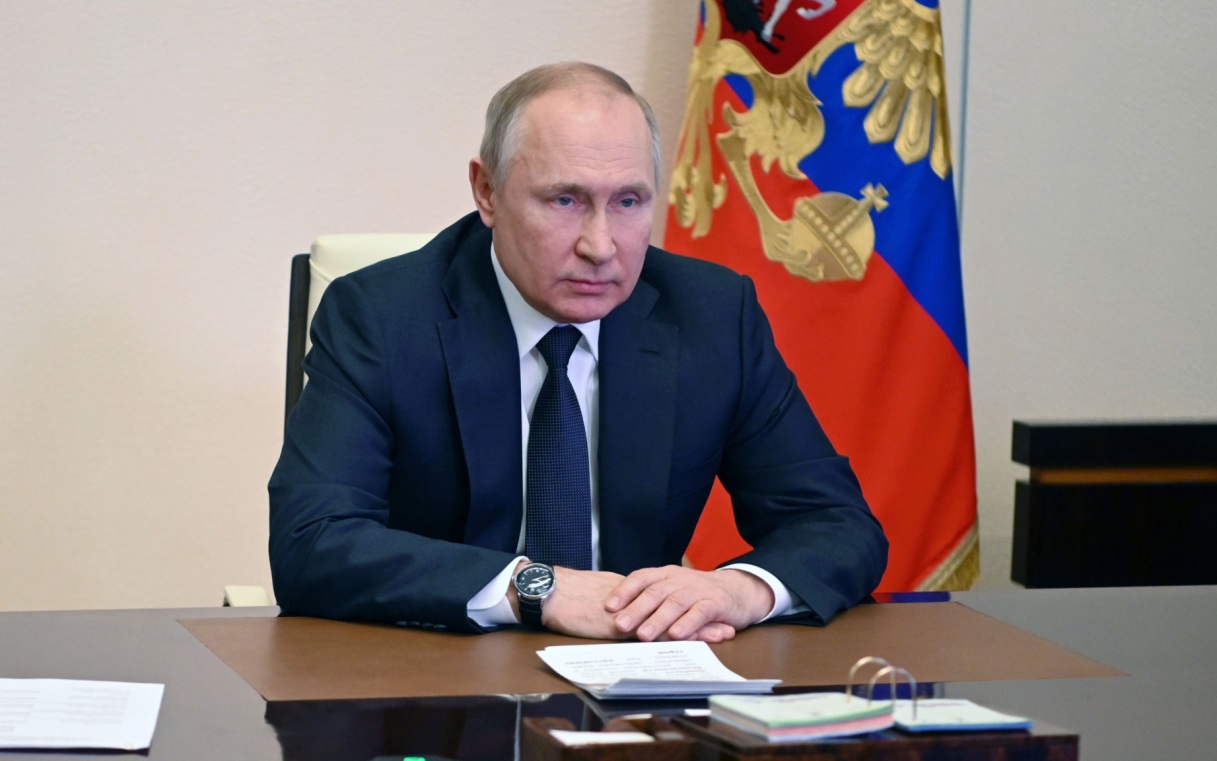 Путин встретился с главой Тывы
