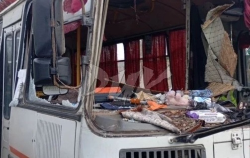 В Горловке дрон ВСУ атаковал пассажирский автобус - ранен водитель