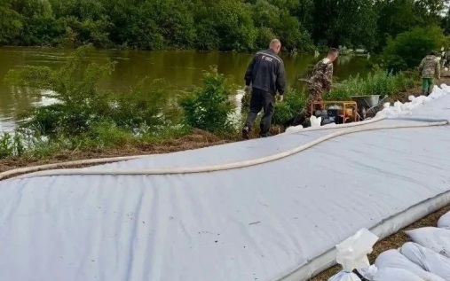 Уровень воды в Кубани продолжает снижаться после критического подъема