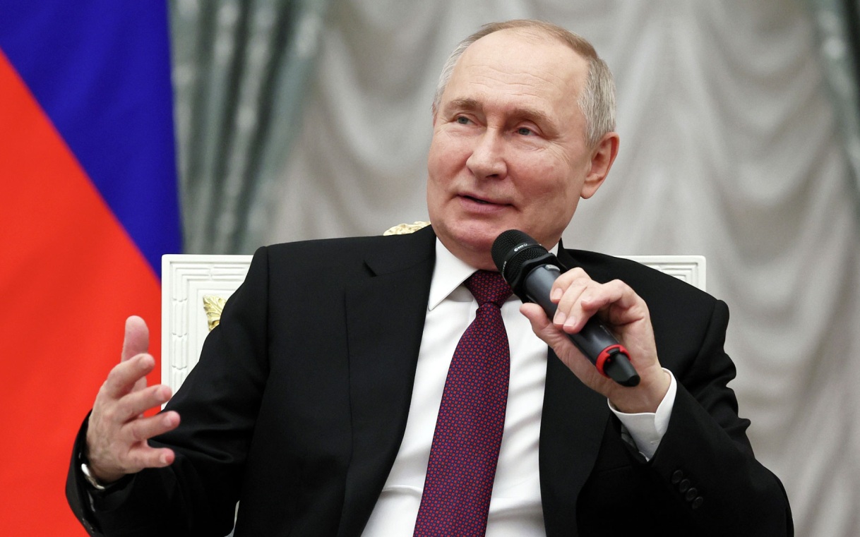 Зарубин показал, как вели себя дети на приеме у Путина