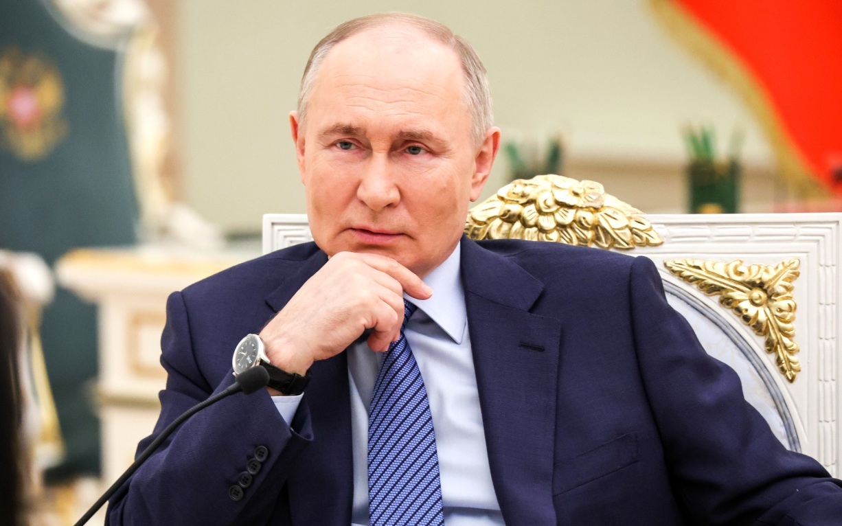 Путин поблагодарил Трампа за поздравление с Днем России