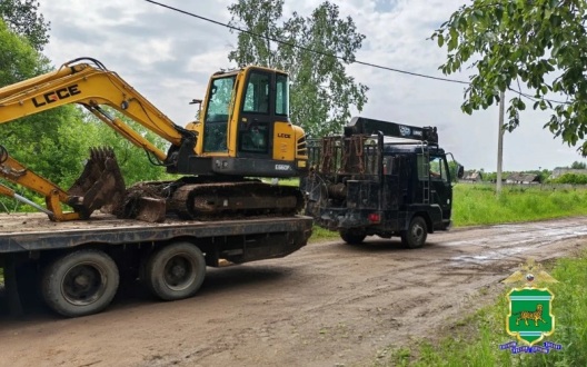 Полицейские Еврейской АО задержали подозреваемого в краже экскаватора