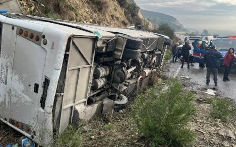 В Турции 40 человек пострадали в результате ДТП с автобусом