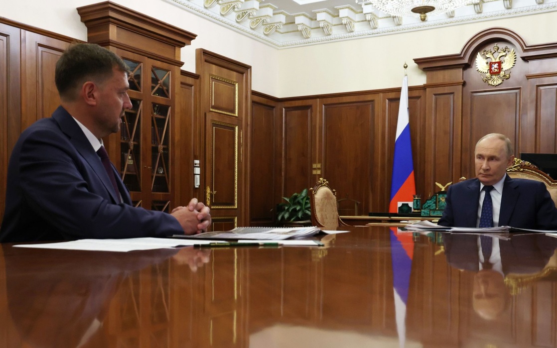 Путин встретился с губернатором Запорожской области
