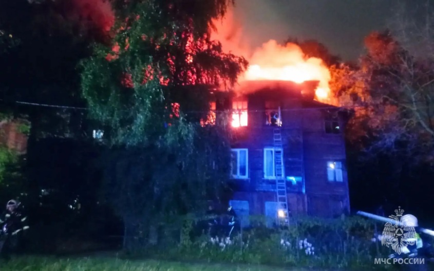 В Нижнем Новгороде пожар в жилом доме унес жизнь женщины, есть пострадавшие