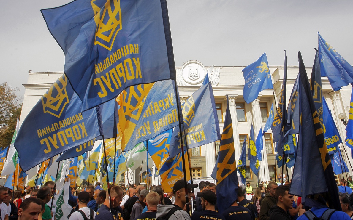 "Картонный майдан" не сдается: 10-й день протестов в Киеве