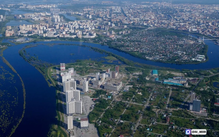 В Тюмени уровень воды в Туре превысил неблагоприятную отметку и продолжает расти