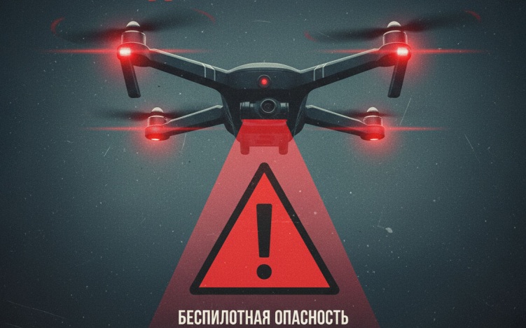 Беспилотная опасность объявлена на территории Республики Крым