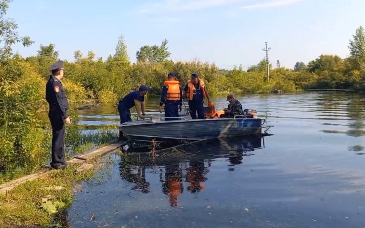 Полиция охраняет места подтоплений в зоне паводка в Тюмени