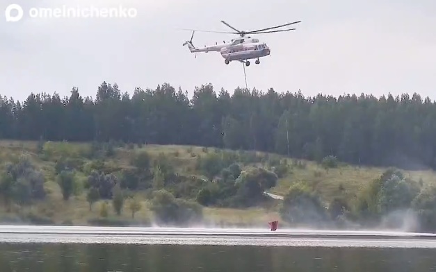 Пожар на складе WB под Пензой локализован, на тушение прибыл вертолет МЧС