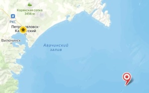 МЧС: в акватории Тихого океана у берегов Камчатки зафиксировано землетрясение