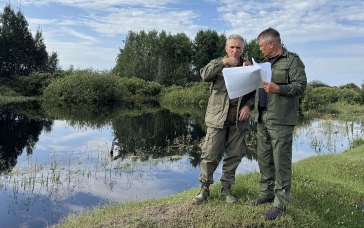 В реке Туре в Тюмени вода за сутки поднялась на 2 см