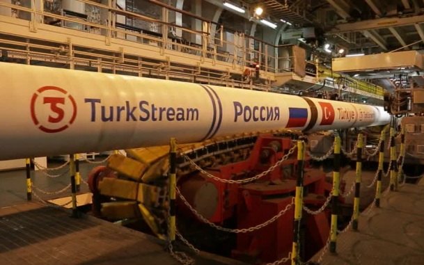 Экспорт газа по "Турецкому потоку" вырос на 3,5% с начала года