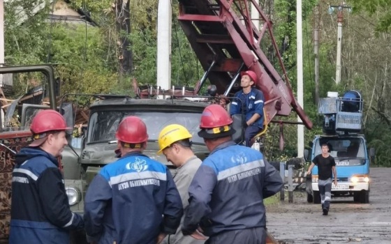 В иркутском Усолье-Сибирском нарушено электроснабжение после прошедшего смерча