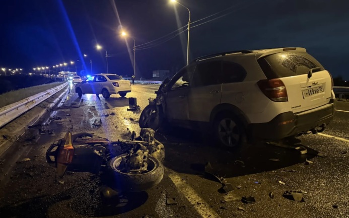 В Вологодском округе произошло смертельное ДТП с участием мотоциклиста