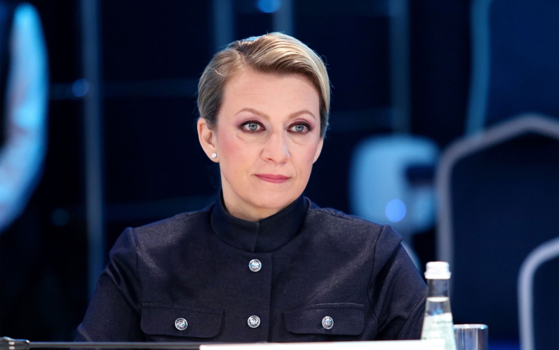 Захарова назвала церемонию в честь Коновальца на Украине нацистской мессой